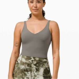 Lululemon Align Tank Grey Sage Green Size 10